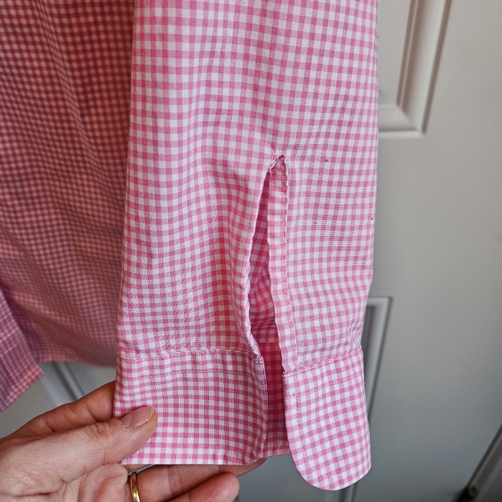 Check blouse - Picture 2 of 3